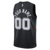 Dres San Antonio Spurs Prilagođeni Nike 2025-26 City Edition Crno Swingman